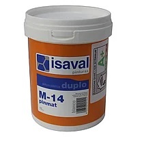 Интерьерная краска Isaval М-14 ПИНМАТ 8 л белый